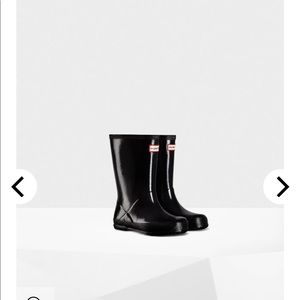 Kids  Classic Hunter Gloss Rain Boots